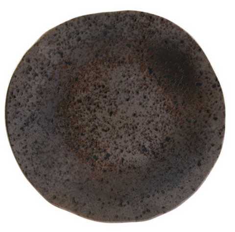 Rustico Black Ironstone Presentation Plate 32cm