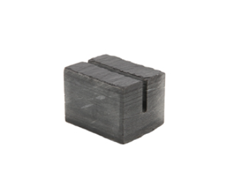 Genware Slate Cube Mini Sign Holder 3cm x 3cm