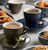 Barista Tulip Cup 18cl 6.25oz - MATT NAVY