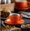Barista Espresso Saucer 12cm - MATT ORANGE