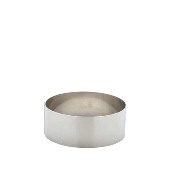 Genware Stainless Steel Mousse Rings 9 x 35mm
