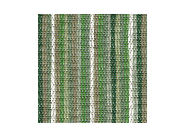 Sambonet Table Mat Green Strip 42x33cm
