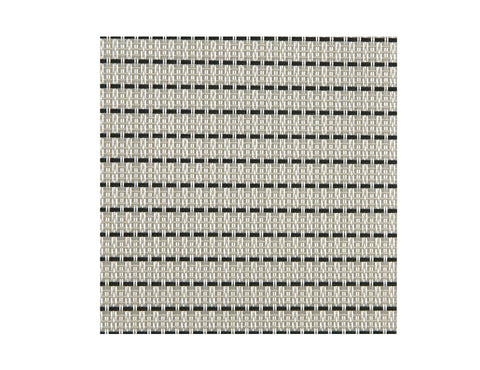 Sambonet Table Mat White Pin-Striped 42x33cm