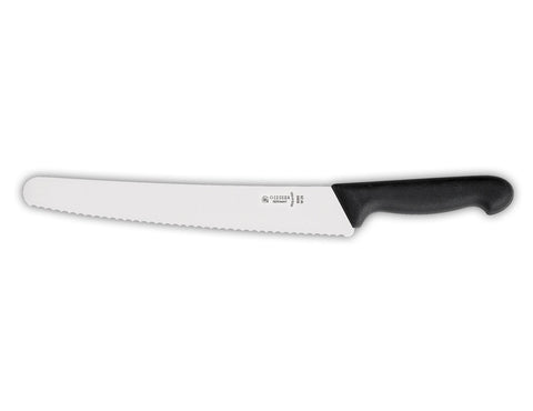 Genware Giesser Curved Pastry Knife Serrated 25cm