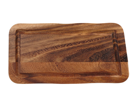 DPS Acacia Wood Boards with Groove 30x15cm