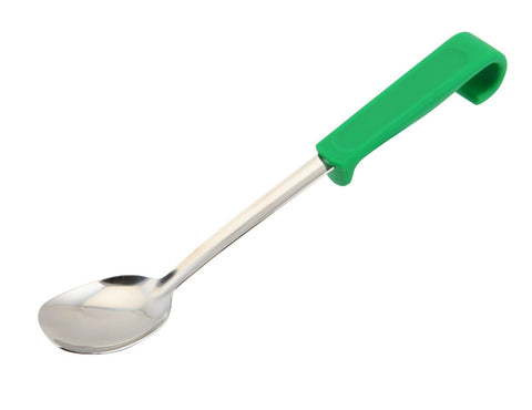 Genware BuffetPro Salad/Small Spoon Green Handle