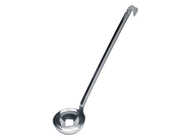 Genware Stainless Steel One-Piece Ladle Hook End 7oz