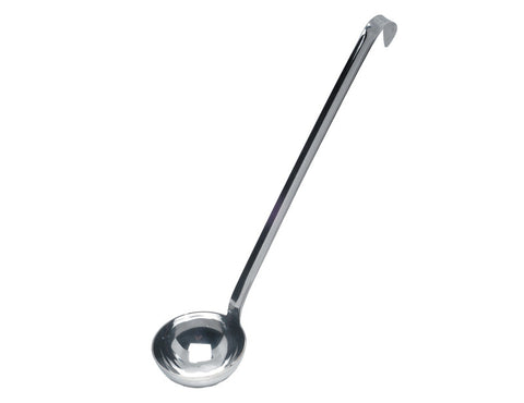 Genware Stainless Steel One-Piece Ladle Hook End 12oz