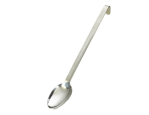 Genware Heavy Duty Stainless Steel Spoon Plain Bowl Hook End 45cm