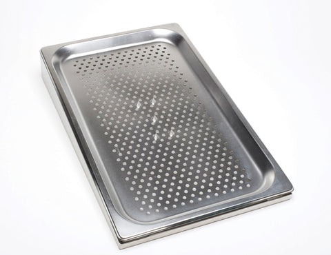 Genware Gastronorm Stainless Steel 1/1- 5 spike meat dish 25mm