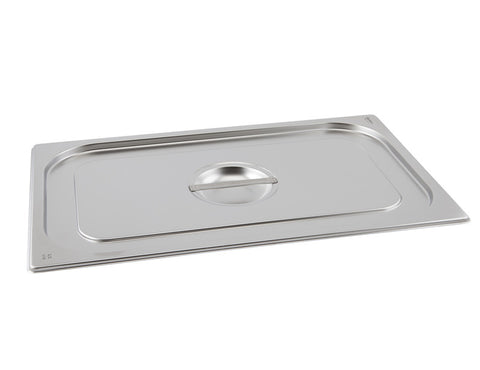 Genware Gastronorm Stainless Steel Pan Lid 1/3
