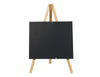 Genware Mini Chalkboard Easel 24 x 12cm Wood - Set of 3