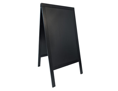 Genware Black A Board 70cm x 120cm