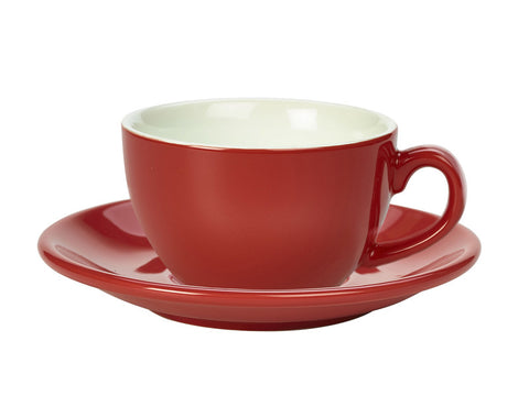 Genware Bowl Shaped Cup 34cl Red