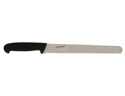 Genware Slicing Knife Serrated 31cm