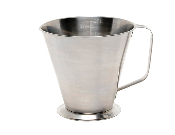 Genware Stainless Steel Graduated Jug 0.5 Litre/1 Pint