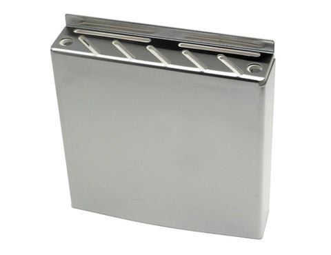 Genware Stainless Steel Knife Box 12x12x2.5"