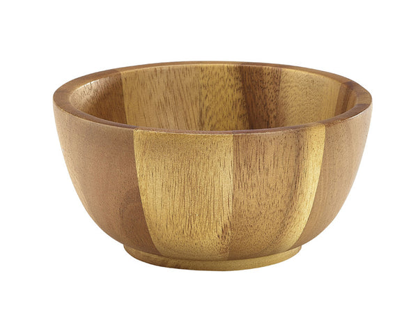 Genware Acacia Wood Bowl 15x7cm