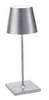 Zafferano Poldina "MINI" Table Lamp 30cm high colour SILVER LEAF
