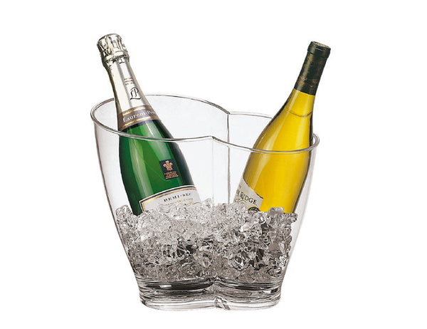 Paderno Acrylic Wine Bucket For Two Bottles 31x22cm