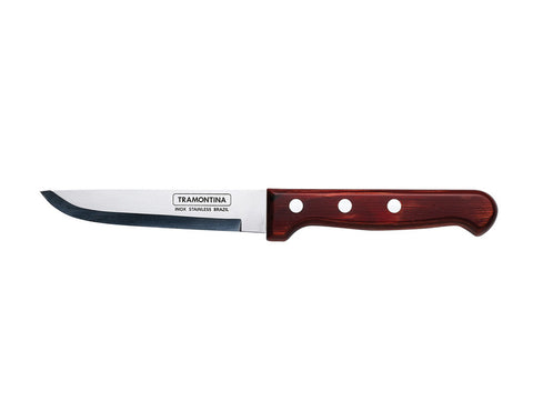 Tramontina Jumbo Steak Knife Smooth Blade - Red