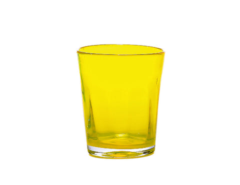 Zafferano Bei Tumbler Glass Yellow 32cl