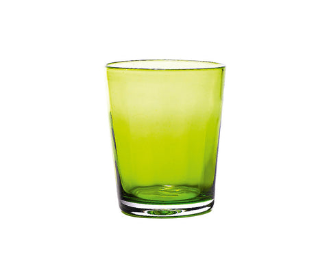Zafferano Bei Tumbler Glass Apple Green 32cl